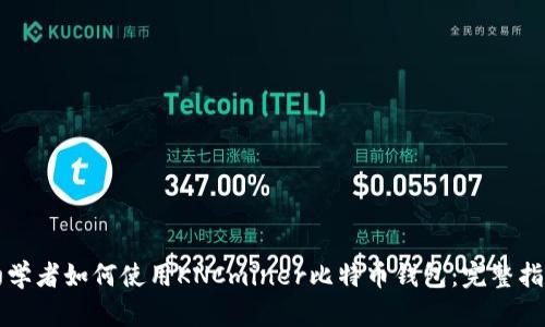 初学者如何使用KNCminer比特币钱包：完整指南