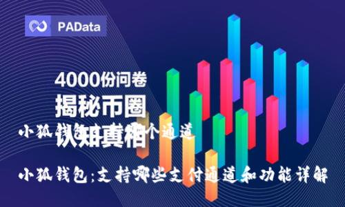 小狐钱包支持哪个通道

小狐钱包：支持哪些支付通道和功能详解