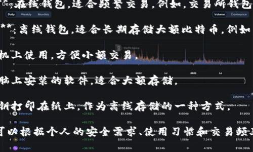 存放比特币的钱包通常被称为“加密钱包”或“比特币钱包”。这些钱包可以分为几种类型，主要包括：

1. **热钱包（Hot Wallet）**：在线钱包，适合频繁交易。例如，交易所钱包、移动钱包和桌面钱包。

2. **冷钱包（Cold Wallet）**：离线钱包，适合长期存储大额比特币。例如，硬件钱包和纸质钱包。

3. **移动钱包**：可以在手机上使用，方便小额交易。

4. **桌面钱包**：在个人电脑上安装的软件，适合大额存储。

5. **纸钱包**：将私钥和公钥打印在纸上，作为离线存储的一种方式。

用户在选择比特币钱包时，可以根据个人的安全需求、使用习惯和交易频率来选择最合适的钱包类型。