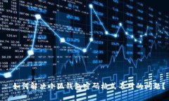 : 如何解决小狐钱包密码格