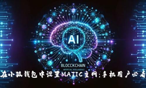 如何在小狐钱包中设置MATIC主网：手机用户必看攻略