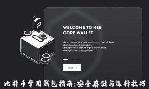 
比特币常用钱包指南：安全存储与选择技巧